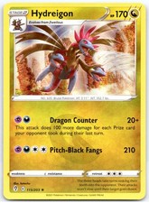 Pokemon Hydreigon 115/203 - SWSH07 Holo Rare LP EN