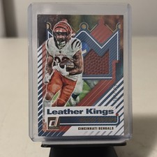 2025 Panini Donruss Chase Brown Leather Kings LK-CBN 005/425 Cincinnati Bengals