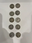 Lot Of 10 Silver Quarters  All Different Dates And Mints (Randomly Chosen)