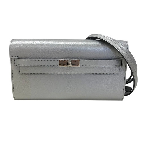 HERMES Kelly Togo Shoulder Bag K Stamp #OKB538