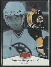 2006-07 Flair Showcase Patrice Bergeron #9 Boston Bruins