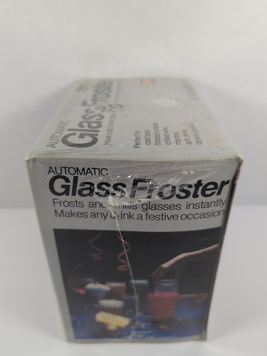 New Sealed Vintage 1981 As Seen On TV RONCO Glass Froster Ron Popeil in Box - Picture 4 of 5