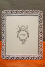 Olivia Riegel Crystal Pav  "Chandler" 8x10 Photo Frame New in Box
