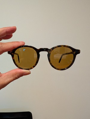 MOSCOT MILTZEN Sun Tortoise Sunglasses Brown Sz 44