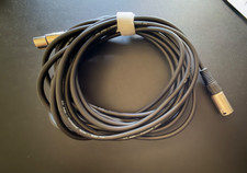 GLS Audio Professional Series XLR 3-Pin Male to XLR Female 25 ft Mic CABLE