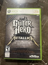 Guitar Hero: Metallica (Microsoft Xbox 360, 2009) CIB - Complete Tested