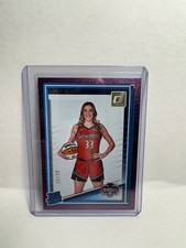 2025 Panini Donruss WNBA Lucy Olsen Rated Rookie Purple Foil /99 #97 SP Mystics