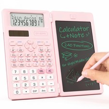 ROATEE Scientific Calculators School Supplies with 82MS Pink, Light Pink
