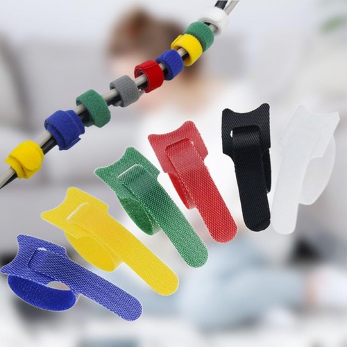 10pcs Cord Organization Straps Fastening Cable Ties Reusable Cord for Fastening - Afbeelding 5 van 12