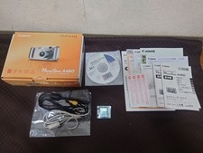 Rare Vintage Canon Power Shot A460 Digital Camera, Rare Original Box And