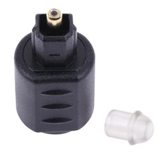 Optical Toslink Plug 3.5mm Female Mini Jack To Digital Toslink M Audio Adapter