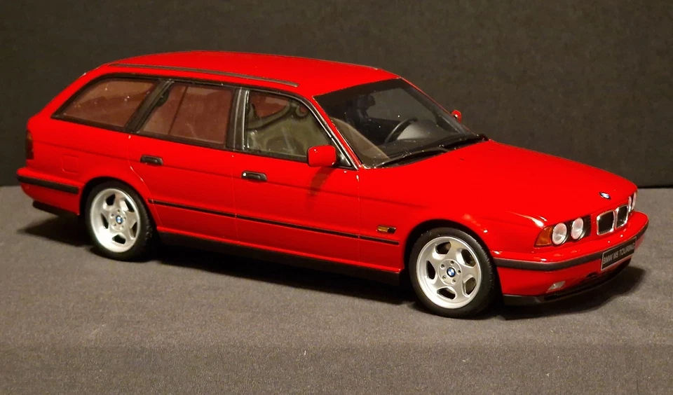 Otto Mobile 1:18 Scale BMW E34 M5 Touring Mugello Red 274 - OT951 - RARE - BNIB - Image 4 of 4