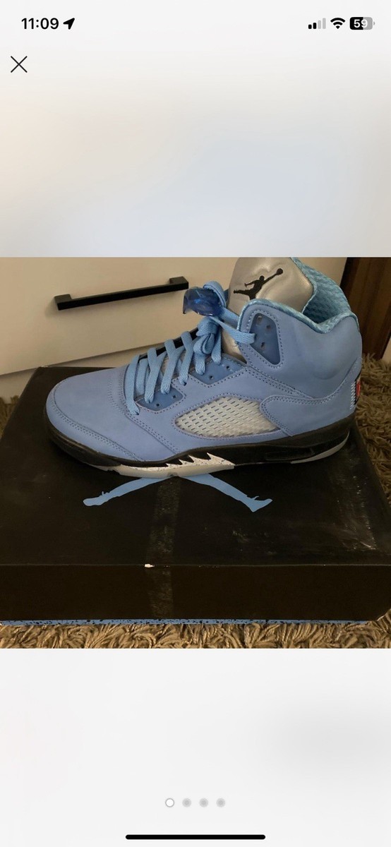シューズ(男性用) Nike Air Jordan 5 Retro University Blue Amazon.com: [DV1310-401] Hombres Air Jordan RETRO 5 'UNC