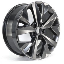 KIA SPORTAGE MK5 NQ5 GT LINE 18" ALLOY WHEEL RIM BLACK 7.5J ET51 52910R2280 X1