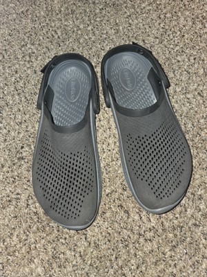 Crocs LiteRide 360 Clogs/Size M8 W10/ Black/Gray/Ankle Strap  display picture 2