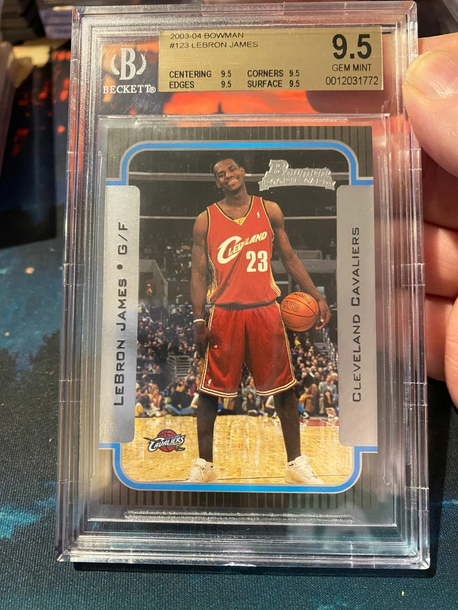 Bowman LeBron James Original Basketball Rookie Sports Trading