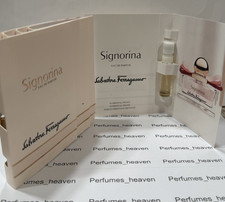 5x Salvatore Ferragamo Signorina Eau de Parfum Spray 1.5ml Sample Lot of 5