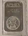 (1) APMEX 1 OZ .999 SILVER BARS, FAST SHIPPING!!!!