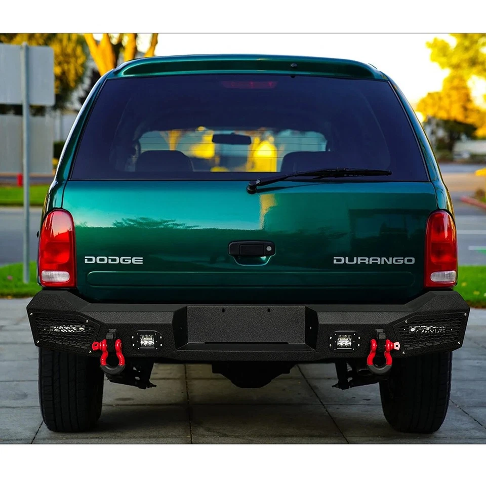 Vijay Rear Bumper for 1998-2003 Dodge Durango with LED light & D-ring - Image 2 of 4