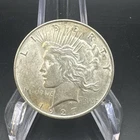 1927 D Peace Dollar Silver Lusture AU Details