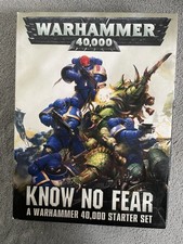 Warhammer 40k Know No Fear Starter Box - New On Sprue OOP