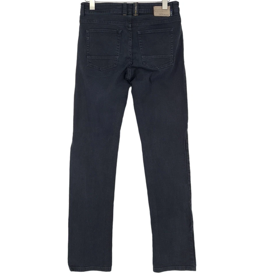 Pantalones de mezclilla Camel Active para hombre Houston negros regulares rectos elásticos Nv2 talla W31 L34 Foto 2 de 4