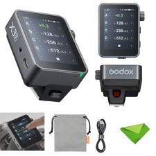 Godox X3 Pro F X3Pro F X3Pro-F Touchscreen TTL Flash Trigger, 2.4G Wireless,...