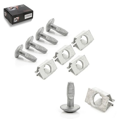 10x Stoßstangen Klammer Drehverschluß für Citroen Berlingo Jumper Jumpy C2 C3 C4