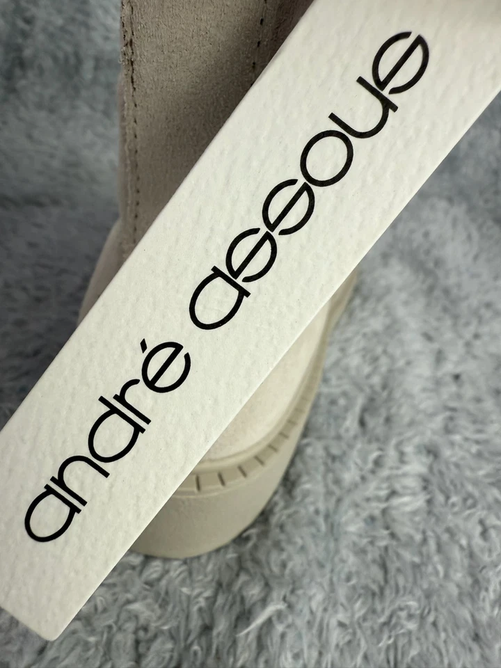 Botín Andre Assous Vernon para mujer talla 6,5 topo resistente al agua botín Foto 4 de 4