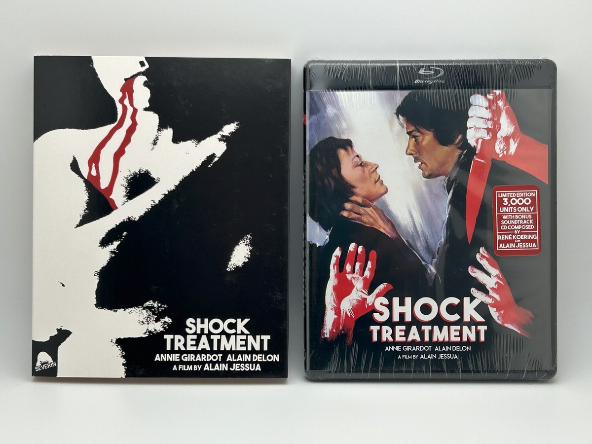 Shock Treatment (1973) Blu-ray w/ Slipcover Severin French Horror
