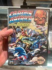 Captain America and the Avengers Sega Genesis Original Complete CIB