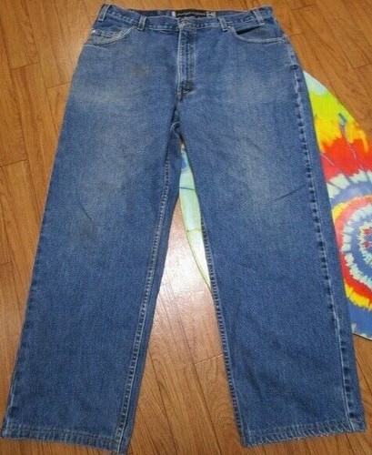 Vtg 90 LEVIS Silver Tab Baggy men 37 38 