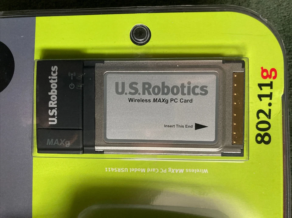 New U.S. Robotics Bundle USR5461 802.11g Wireless MAXg Router & USR5411 PC Card - Image 4 of 4