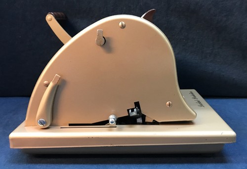 Vintage Paymaster Series S-1000 Check Writer Machine with key - Picture 5 of 6
