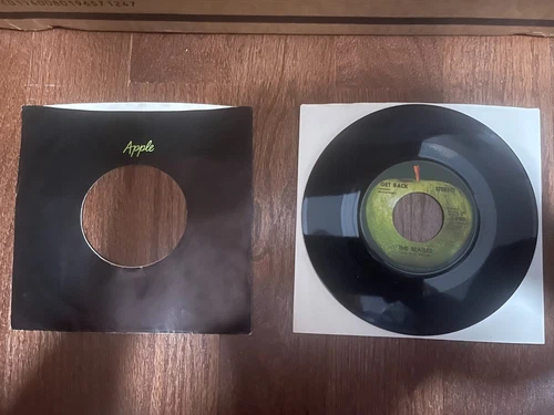 BEATLES / GET BACK / DON'T LET ME DOWN / WEST COAST PRESSING APPLE 45 RPM SINGLE