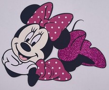 Disney Minnie Mouse Pink Dress - Paper Piecing Scrapbook Embellishment Die Cuts