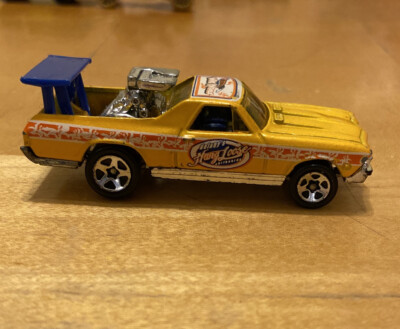 Vintage 1999 Hot Wheels '68 El Camino Rare Hang Loose Wild Waves