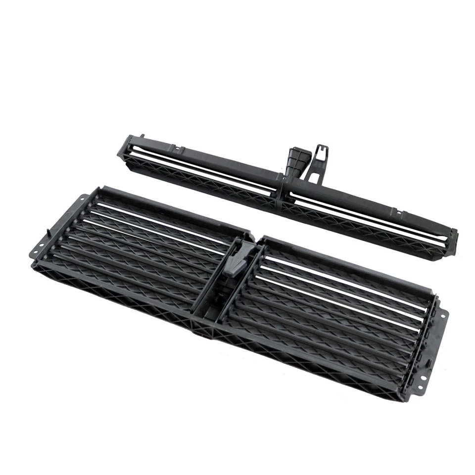 2*Pack Upper + Lower Grille Shutter For 2018-2020 Chevrolet Equinox GMC Terrain - Image 2 of 4