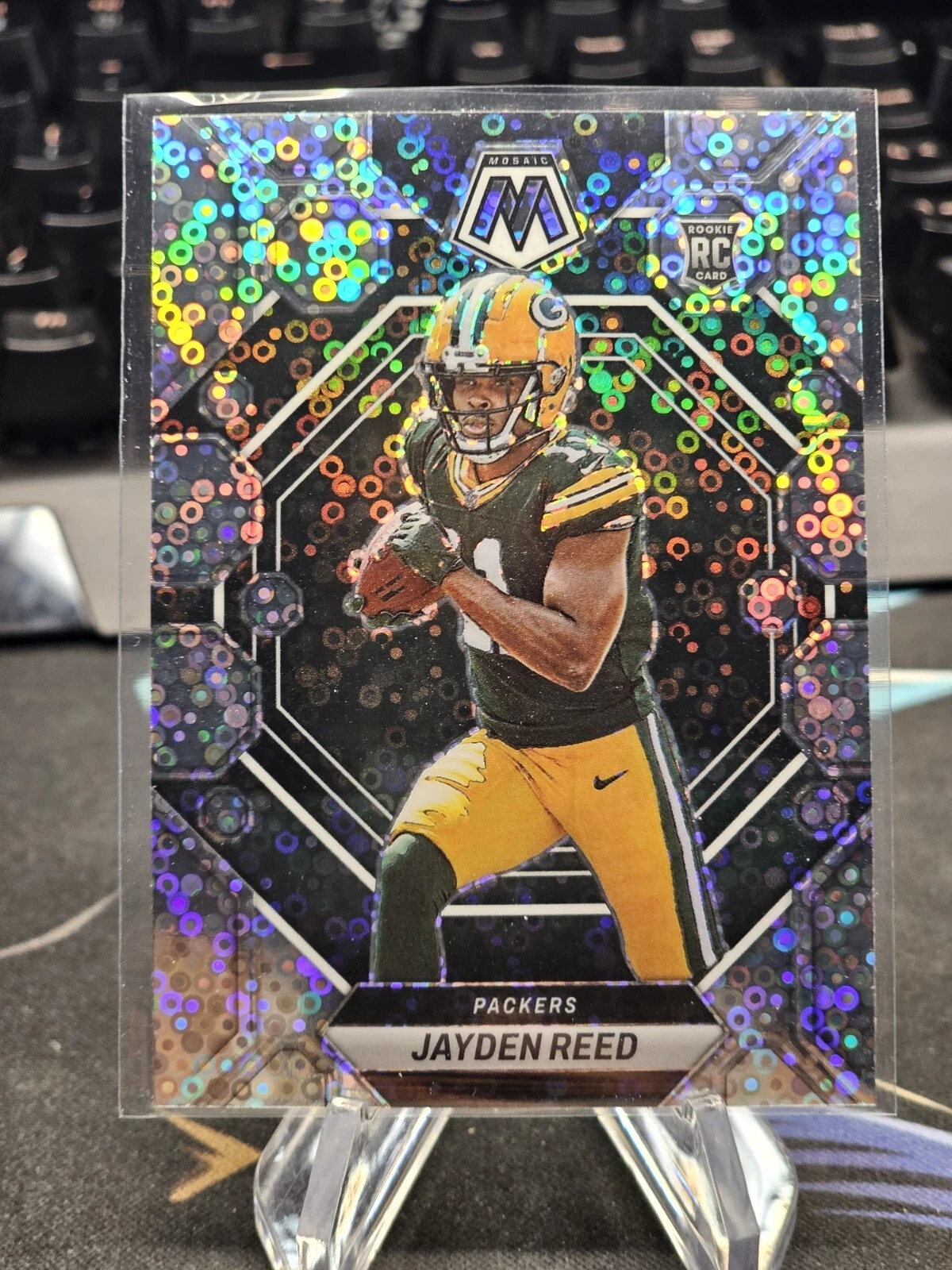 2023 Mosaic Jayden Reed No Huddle Disco Rc #333