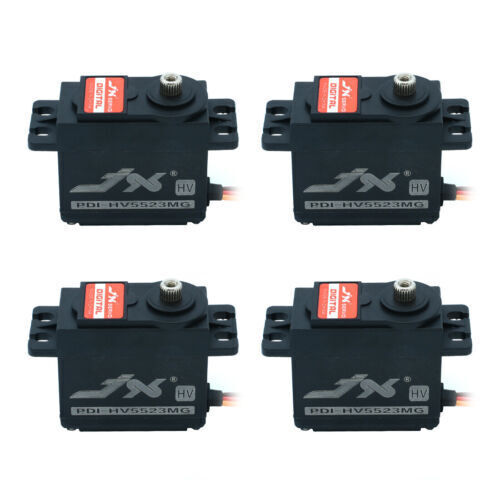 JX 4Pcs Servo PDI-HV5523MG 23KG High Torque High Voltage Standard
