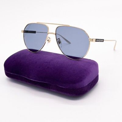 NEW GUCCI GG1311S 003 UNISEX METAL AVIATOR SUNGLASSES GUCCI | eBay