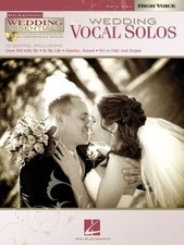 WEDDING ESSENTIALS WEDDING VOCAL SOLOS MUSIC BOOK/CD VOCAL SOLO HIGH VOICE NEW