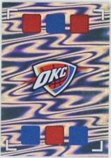 2019-20 Panini NBA Sticker Collection Oklahoma City Thunder Holo Sticker #410