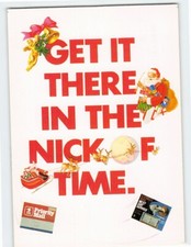 Postcard Get It There In Nick Of Time United States Postal Service USA