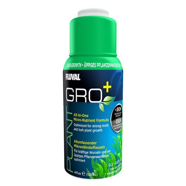 Fluval Plant Gro+ 120ml 250ml Acquario Micro Nutrienti Pesci Serbatoio Crescita Nutrafin foto 2