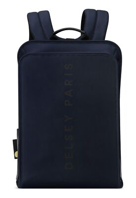 DELSEY PARIS Arche 2 Compartment Backpack Laptoprucksack Navy Blue dunkelblau