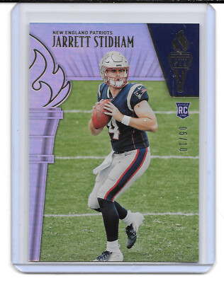 2019 Panini Passing the Torch Gold #77 Jarrett Stidham RC (Patriots)/10