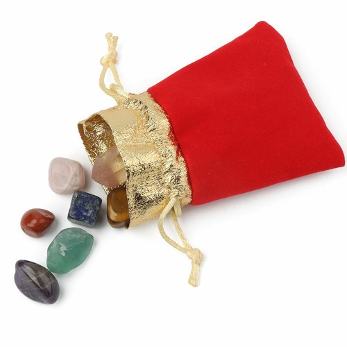 8PCS Chakra Balance Stones Kit Natural Crystal Reiki Healing Gemstone Quartz Set - Picture 9 of 12