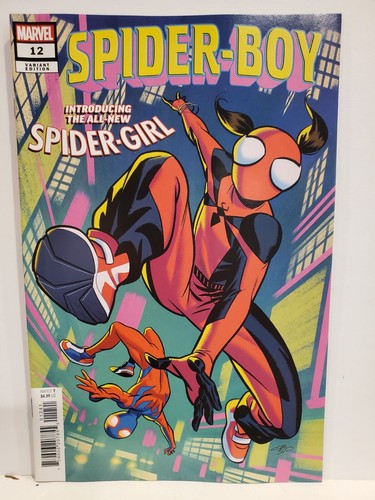 Spider-Boy #12A-D, F, KEY 1st Spider-Girl Slott Medina 5 Cover LOT 2024 Marvel - Picture 8 of 13
