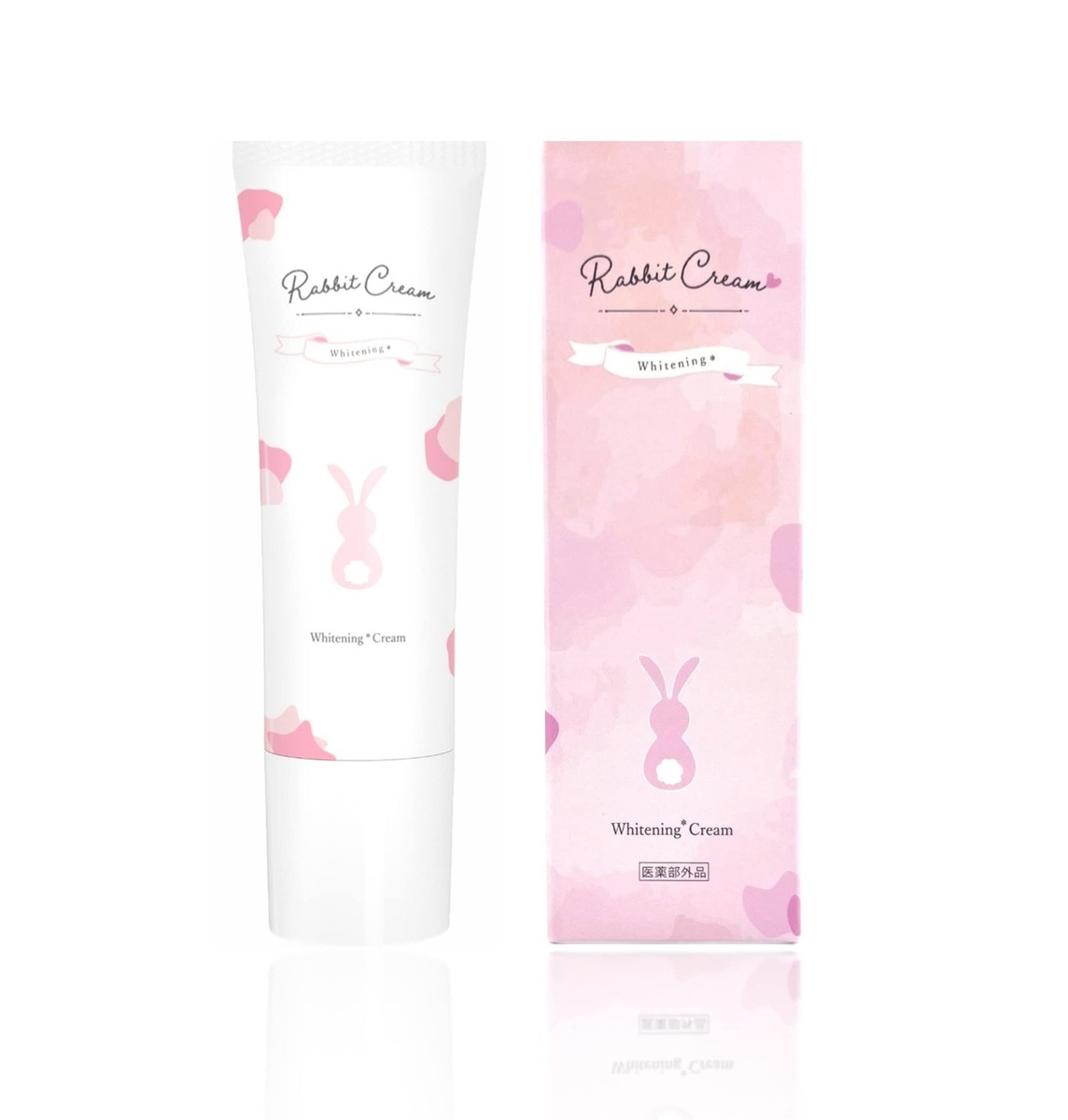 Rabbit Cream White 30g Rabbit Mate Moisturizing Essential Rose